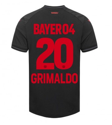 Bayer Leverkusen Alejandro Grimaldo #20 Hemmatröja 2023-24 Kortärmad